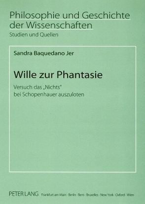 Wille zur Phantasie von Baquedano Jer,  Sandra