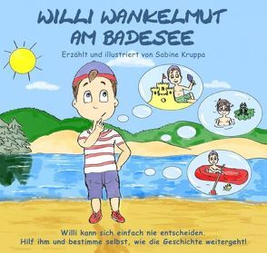 Willi Wankelmut am Badesee von Kruppa,  Sabine