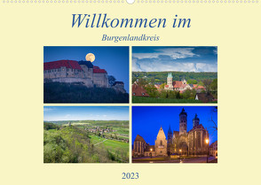 Willkommen im Burgenlandkreis (Wandkalender 2023 DIN A2 quer) von Wasilewski,  Martin