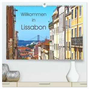 Willkommen in Lissabon (hochwertiger Premium Wandkalender 2024 DIN A2 quer), Kunstdruck in Hochglanz von Meyer © Stimmungsbilder1,  Marion