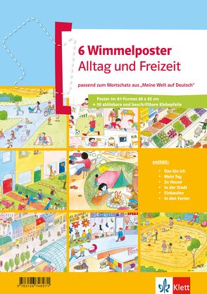 Wimmelposter Alltag und Freizeit