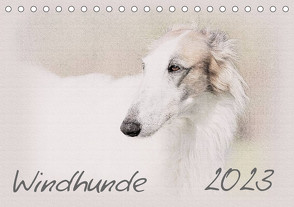 Windhunde 2023 (Tischkalender 2023 DIN A5 quer) von Redecker,  Andrea