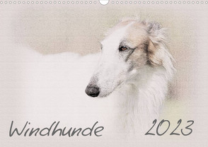 Windhunde 2023 (Wandkalender 2023 DIN A3 quer) von Redecker,  Andrea