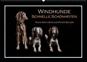 Windhunde – Schnelle Schönheiten (Wandkalender 2021 DIN A2 quer) von Zech & Klaus-Peter Selzer,  Tanja