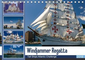 Windjammer-Regatta – Tall Ships Atlantic Challenge (Tischkalender 2018 DIN A5 quer) von Photo4emotion.com