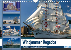 Windjammer-Regatta – Tall Ships Atlantic Challenge (Wandkalender 2022 DIN A4 quer) von Photo4emotion.com