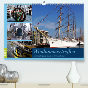 Windjammertreffen – Segelschiffe zu Gast in Bremerhaven (Premium, hochwertiger DIN A2 Wandkalender 2023, Kunstdruck in Hochglanz) von Gayde,  Frank