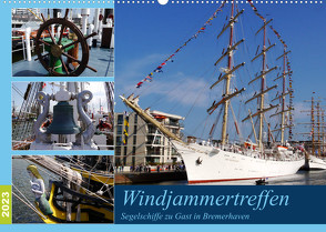 Windjammertreffen – Segelschiffe zu Gast in Bremerhaven (Wandkalender 2023 DIN A2 quer) von Gayde,  Frank