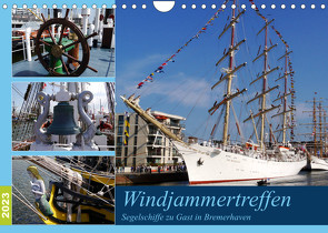 Windjammertreffen – Segelschiffe zu Gast in Bremerhaven (Wandkalender 2023 DIN A4 quer) von Gayde,  Frank