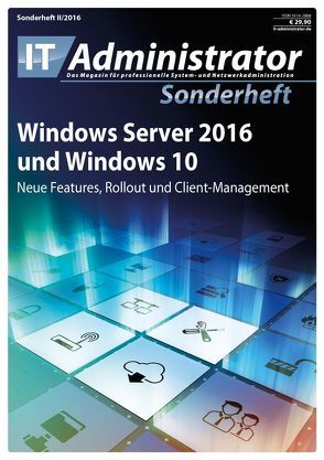 Windows Server 2016 und Windows 10 von Joos,  Thomas