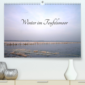 Winter im Teufelsmoor (Premium, hochwertiger DIN A2 Wandkalender 2022, Kunstdruck in Hochglanz) von Adam,  Ulrike