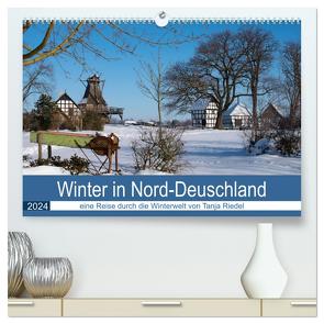 Winter in Nord-Deutschland (hochwertiger Premium Wandkalender 2024 DIN A2 quer), Kunstdruck in Hochglanz von Riedel,  Tanja