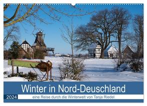 Winter in Nord-Deutschland (Wandkalender 2024 DIN A2 quer), CALVENDO Monatskalender von Riedel,  Tanja