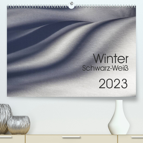 Winter Schwarz-Weiß (Premium, hochwertiger DIN A2 Wandkalender 2023, Kunstdruck in Hochglanz) von Eisele,  Horst