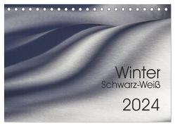 Winter Schwarz-Weiß (Tischkalender 2024 DIN A5 quer), CALVENDO Monatskalender von Eisele,  Horst