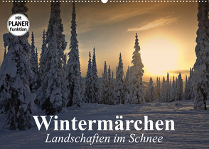 Wintermärchen. Landschaften im Schnee (Wandkalender 2023 DIN A2 quer) von Stanzer,  Elisabeth