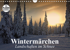 Wintermärchen. Landschaften im Schnee (Wandkalender 2023 DIN A4 quer) von Stanzer,  Elisabeth