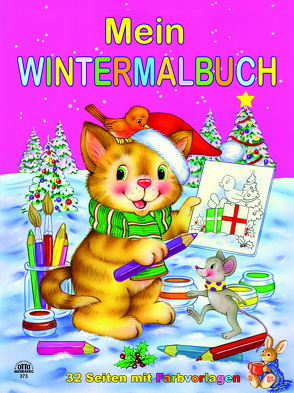 Wintermalbuch pink