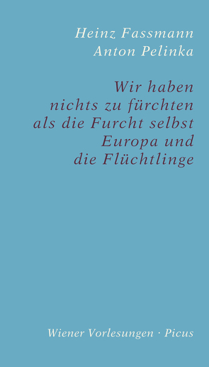 Wir haben nichts zu fürchten als die Furcht selbst von Fassmann,  Heinz, Pelinka,  Anton