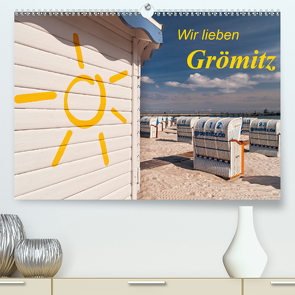 Wir lieben Grömitz (Premium, hochwertiger DIN A2 Wandkalender 2021, Kunstdruck in Hochglanz) von Nordbilder