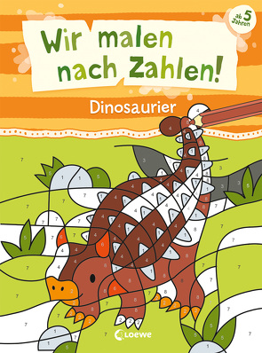 Wir malen nach Zahlen! – Dinosaurier