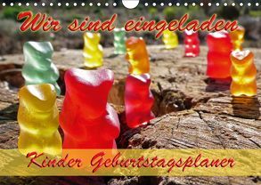 Wir sind eingeladen – Kinder-Geburtstagsplaner (Wandkalender 2019 DIN A4 quer) von Laue,  Ingo