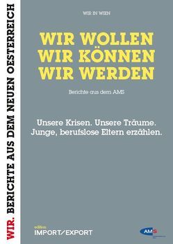 WIR WOLLEN. WIR KÖNNEN. WIR WERDEN. Berichte aus dem AMS. von Draxl,  Petra, Hundstorfer,  Rudolf, Landauer,  Doris, Schmiederer,  Ernst