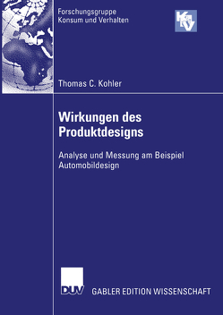 Wirkungen des Produktdesigns von Kohler,  Thomas C.