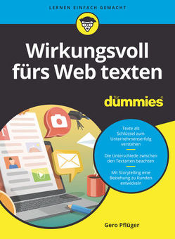 Wirkungsvoll fürs Web texten für Dummies von Pflüger,  Gero