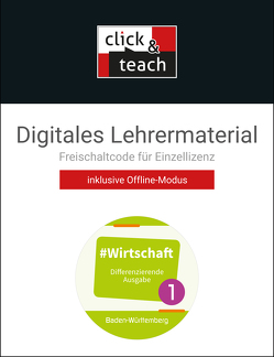 #Wirtschaft – Baden-Württemberg / #Wirtschaft click & teach 1 Box von Benz,  Florian, Hecht,  Dörthe, Kirsamer,  Sandra, Reiter-Mayer,  Petra