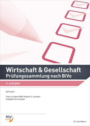 Wirtschaft und Gesellschaft (W&G) / Wirtschaft und Gesellschaft (W&G) Prüfungssammlung nach BiVo von Matter,  Ueli