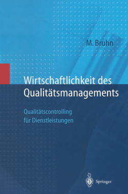 Wirtschaftlichkeit des Qualitätsmanagements von Bruhn,  Manfred, Georgi,  D.