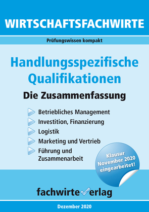 Wirtschaftsfachwirte: Handlungsspezifische Qualifikationen von Fresow,  Reinhard