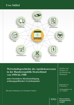 Wirtschaftsgeschichte des Apothekenwesens in der Bundesrepublik Deutschland von 1958 bis 1988 von Stiftel,  Uwe