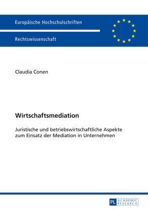 Wirtschaftsmediation von Conen,  Claudia