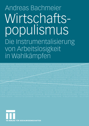 Wirtschaftspopulismus von Bachmeier,  Andreas