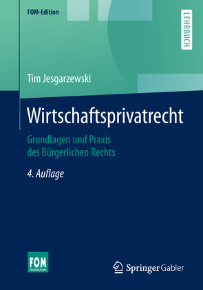 Wirtschaftsprivatrecht von Jesgarzewski,  Tim