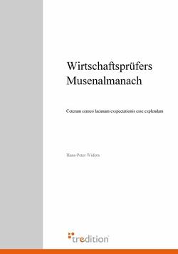 Wirtschaftsprüfers Musenalmanach von Widera,  Hans-Peter