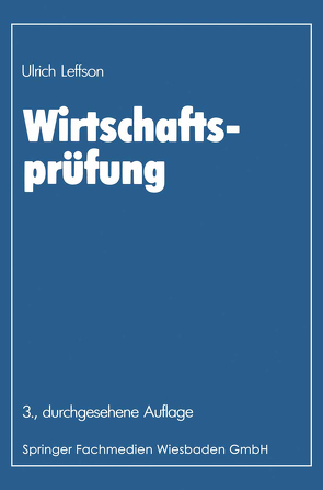 Wirtschaftsprüfung von Leffson,  Ulrich