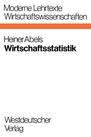 Wirtschaftsstatistik von Abels,  Heiner