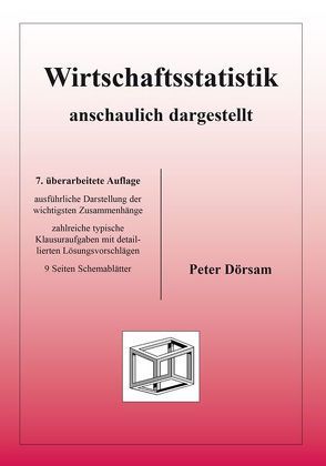 Wirtschaftsstatistik anschaulich dargestellt von Dörsam,  Peter