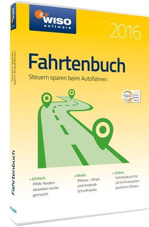 WISO Fahrtenbuch 2016 von Buhl Data Service GmbH