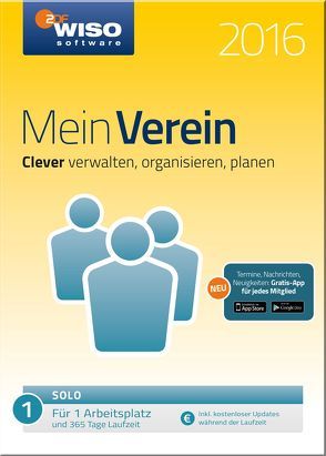 WISO Mein Verein 2016 von Buhl Data Service GmbH