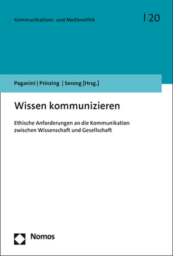 Wissen kommunizieren von Paganini,  Claudia, Prinzing,  Marlis, Serong,  Julia