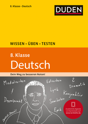 Wissen – Üben – Testen: Deutsch 8. Klasse von Bornemann,  Michael, Kölmel,  Birgit, Steinhauer,  Anja