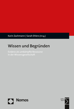 Wissen und Begründen von Ehlers,  Sarah, Zachmann,  Karin