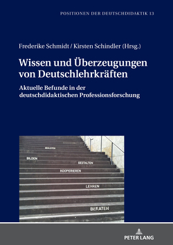 Wissen und Überzeugungen von Deutschlehrkräften von Schindler,  Kirsten, Schmidt,  Frederike