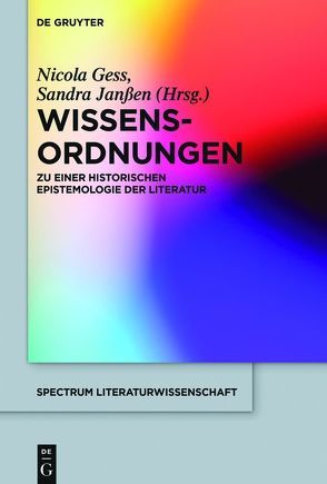 Wissens-Ordnungen von Gess,  Nicola, Janßen,  Sandra