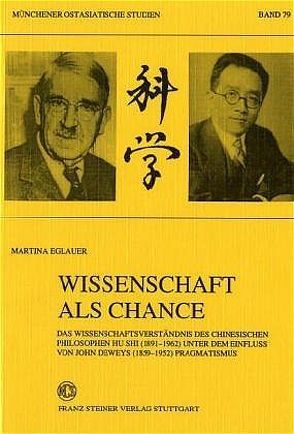 Wissenschaft als Chance von Eglauer,  Martina