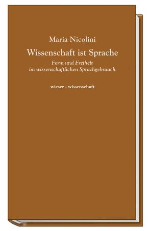 Wissenschaft ist Sprache von Nicolini,  Maria